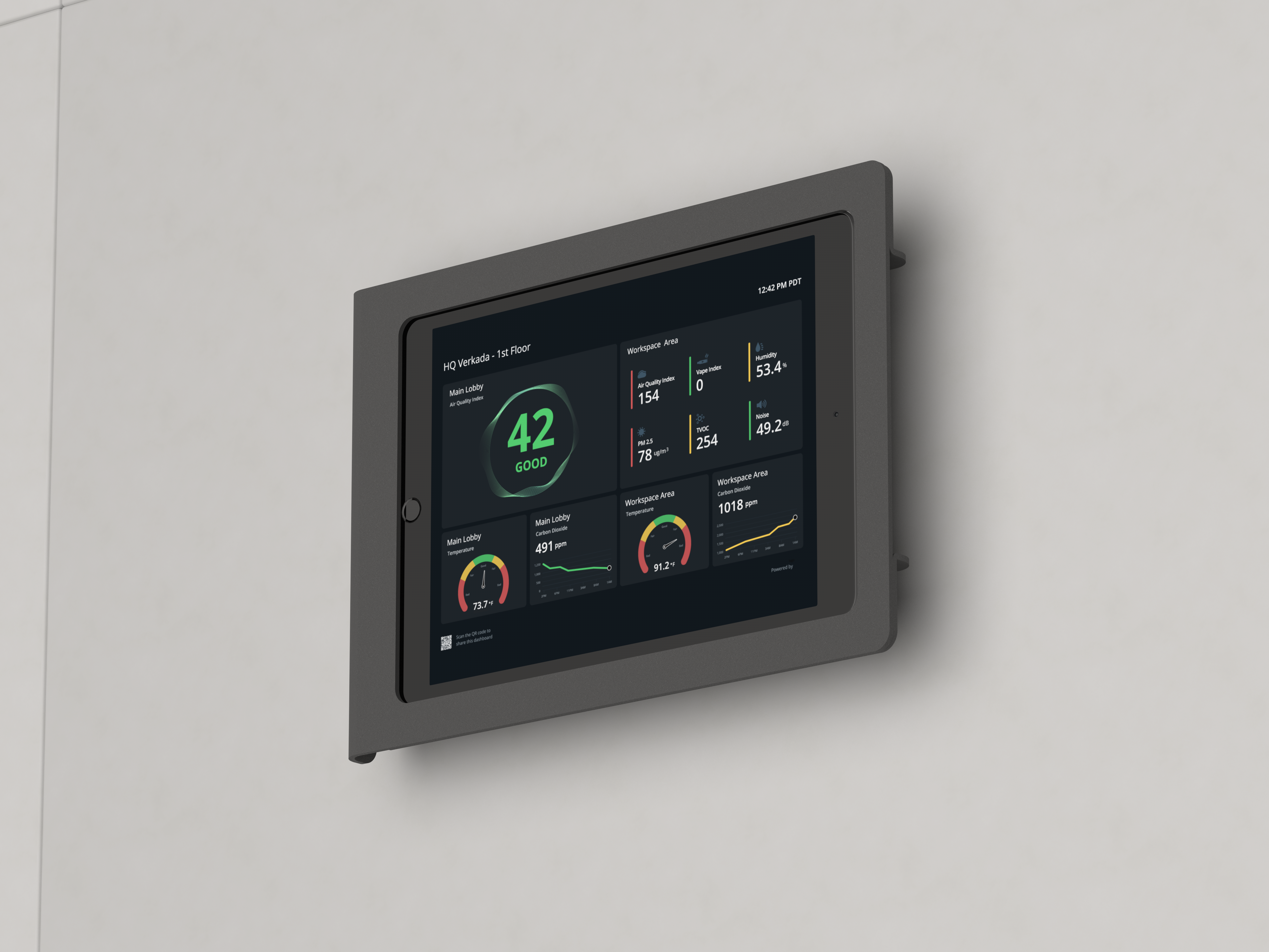 Verkada BC51 wall mount sensor